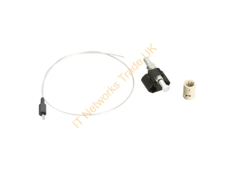 PP-ST-625MM-6PAK - Black Box Pp-St-625Mm-6Pak Fiber Optic Adapter 6 Pc(S) Beige