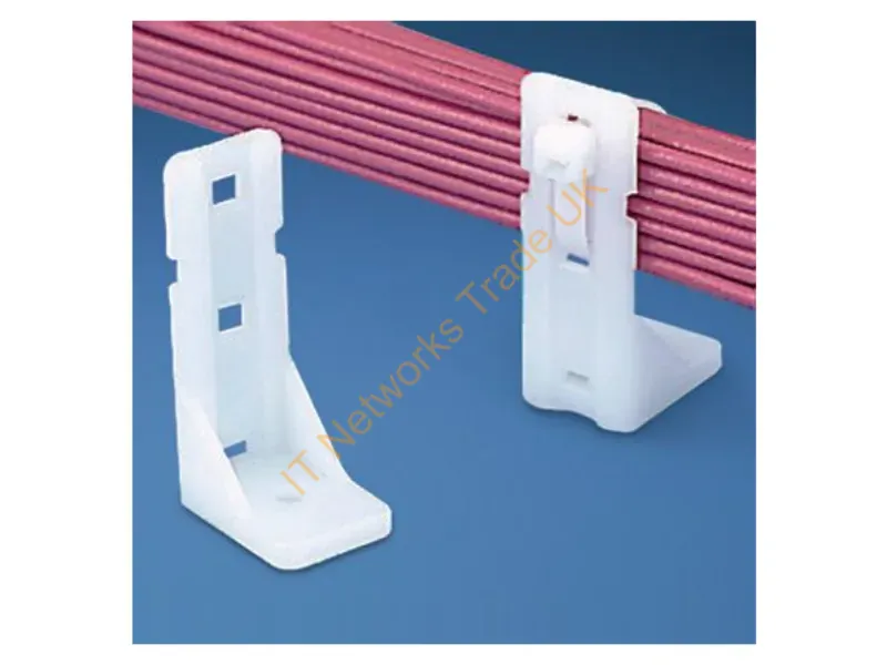 PP2S-S12-C - Panduit Pp2S-S12-C Cable Tie Mount White Nylon 100 Pc(S)