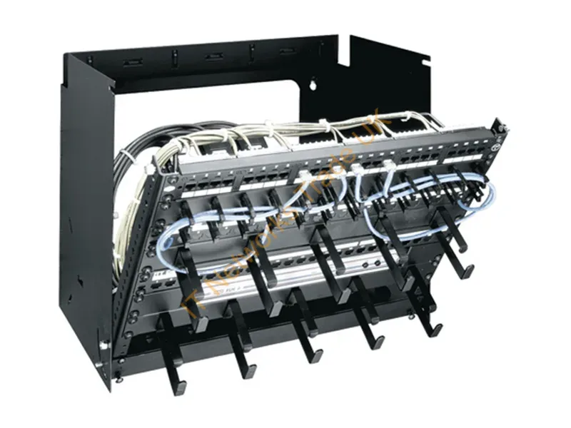 PPM-8-12 - Middle Atlantic Products Ppm-8-12 Rack Cabinet 8U Wall Mounted Rack Black