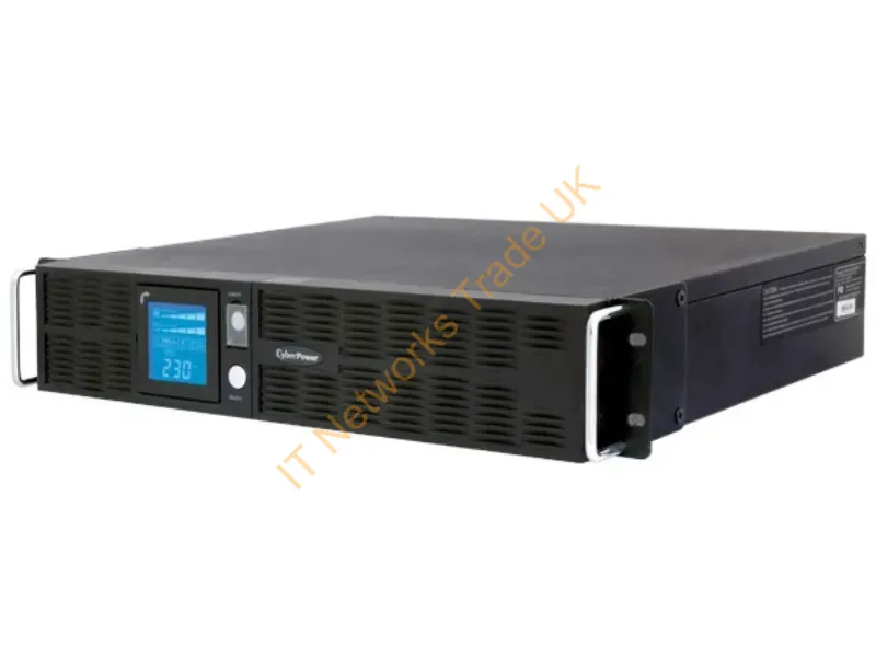PR1000ELCDRT2U - Cyberpower Pr1000Elcdrt2U Uninterruptible Power Supply (Ups) 1 Kva 700 W 8 Ac Outlet(S)