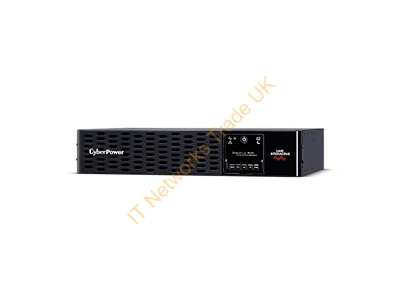 PR1000ERT2U - CyberPower PR1000ERT2U uninterruptible power supply (UPS) Line-Interactive 1 kVA 1000 W 10 AC outlet(s)