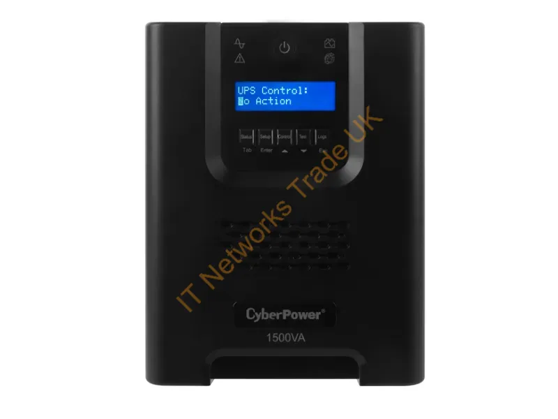PR1500LCD - Cyberpower Pr1500Lcd Uninterruptible Power Supply (Ups) Line-Interactive 1.5 Kva 1050 W 8 Ac Outlet(S)