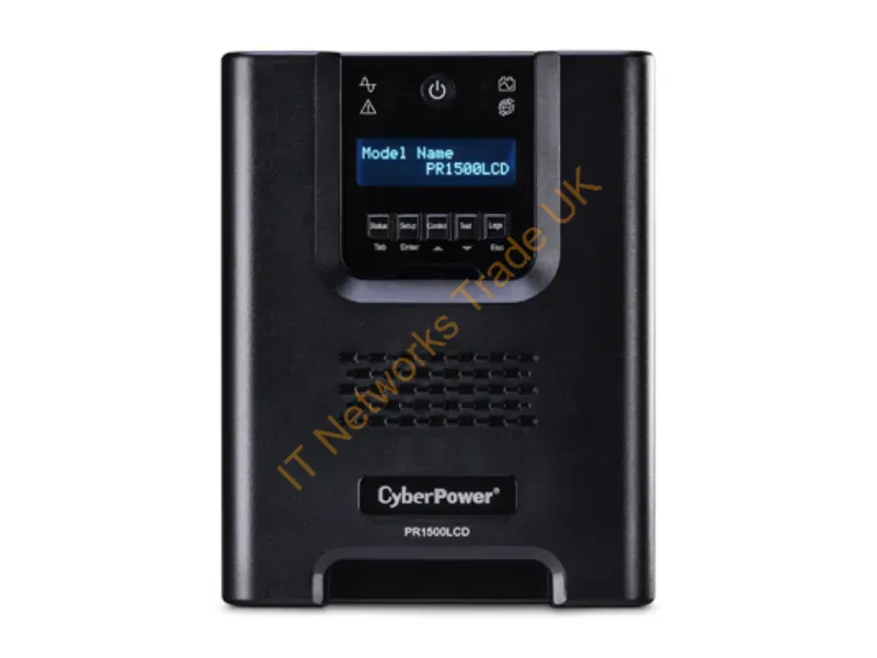 PR1500LCDN - Cyberpower Pr1500Lcdn Uninterruptible Power Supply (Ups) Line-Interactive 1.5 Kva 1050 W 8 Ac Outlet(S)
