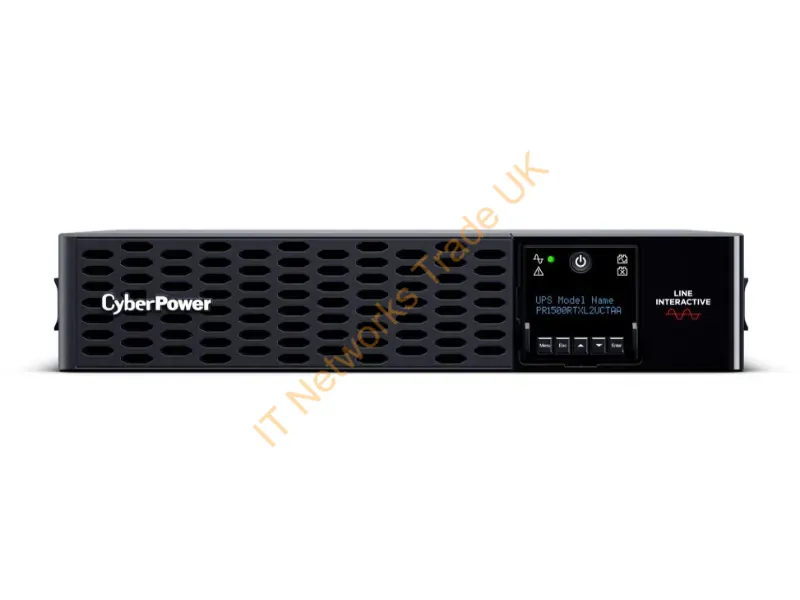 PR1500RTXL2UCTAA - Cyberpower Cyberpower, 1500Va/1500W, Sine Wave, 2U, Nema 5-15P, 10 Ft Cord, 8 Nema 5-15R, Usb, Serial, Snmp, Relay, Epo, Powerpanel Business Software, Cloud, Accepts Ebm Bp48Vp2U02Taa, 3 Yr Warranty, TAA Complia
