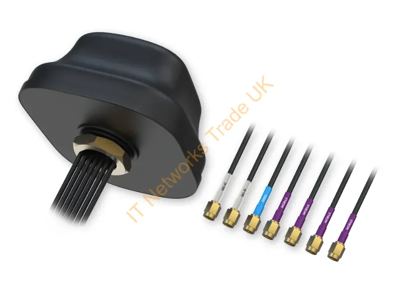 PR1KC640 - Teltonika Networks 5G Combo Mimo Mobile/Gnss/Wi-Fi Roof Sma Antenna