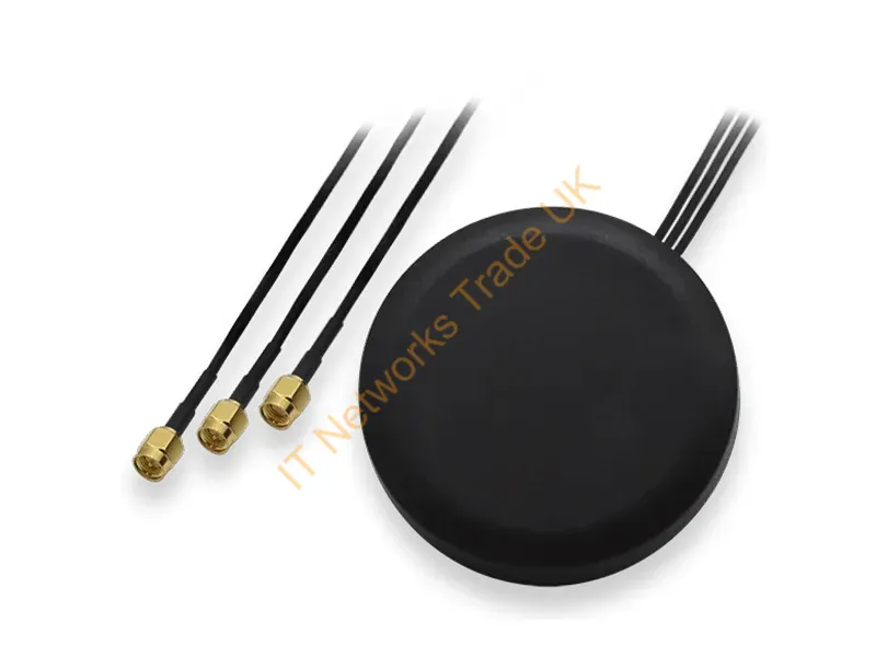 PR1KCS28 - Teltonika Networks Combo Siso Mobile/Gnss/Wifi Roof Sma Antenna; Rut955; Rutx09; Rutx11