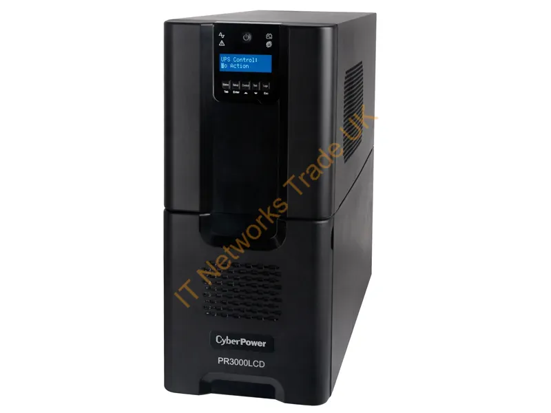 PR3000LCD - Cyberpower Pr3000Lcd Uninterruptible Power Supply (Ups) 3 Kva 2700 W 10 Ac Outlet(S)
