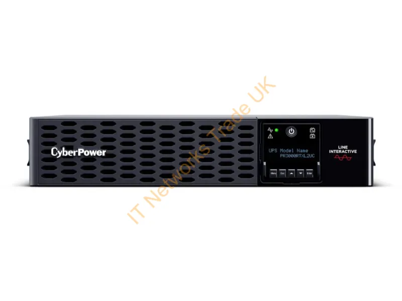 PR3000RTXL2UC - Cyberpower Cyberpower, 3000Va/3000W, Sine Wave, 2U, L5-30P 10' Cord, 8 5-20R +1 L5-30R/Usb/Serial/Snmp/Relay/Epo/Powerpanel Business Ed Sfw/Accepts Ebm Bp48Vp2U02/Cloud/3Yr Wty/Request Spa Over,2.5K/Free Vendor