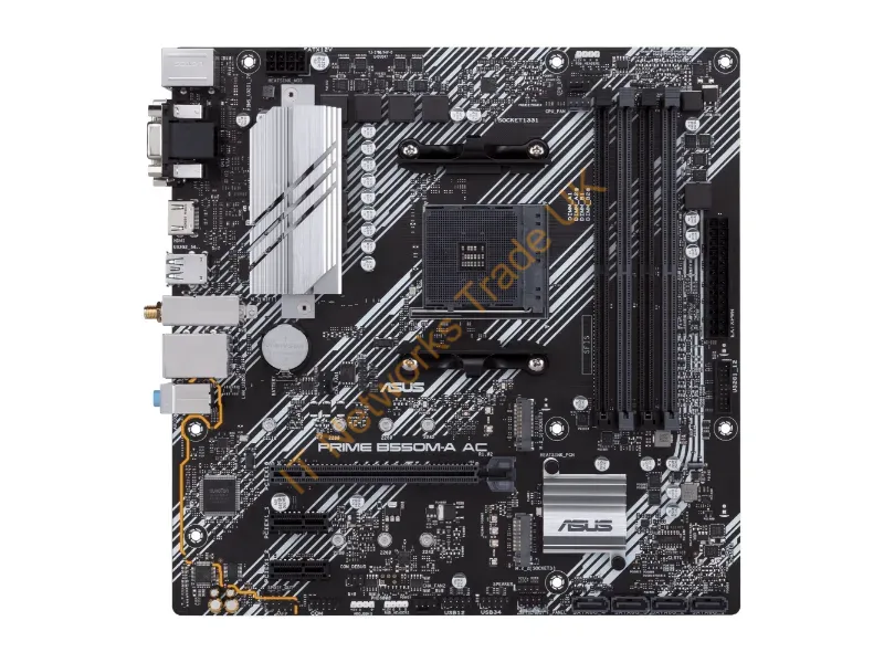PRIMEB550M-AAC - Asus Prime B550M-A Ac Amd B550 Socket Am4 Micro Atx