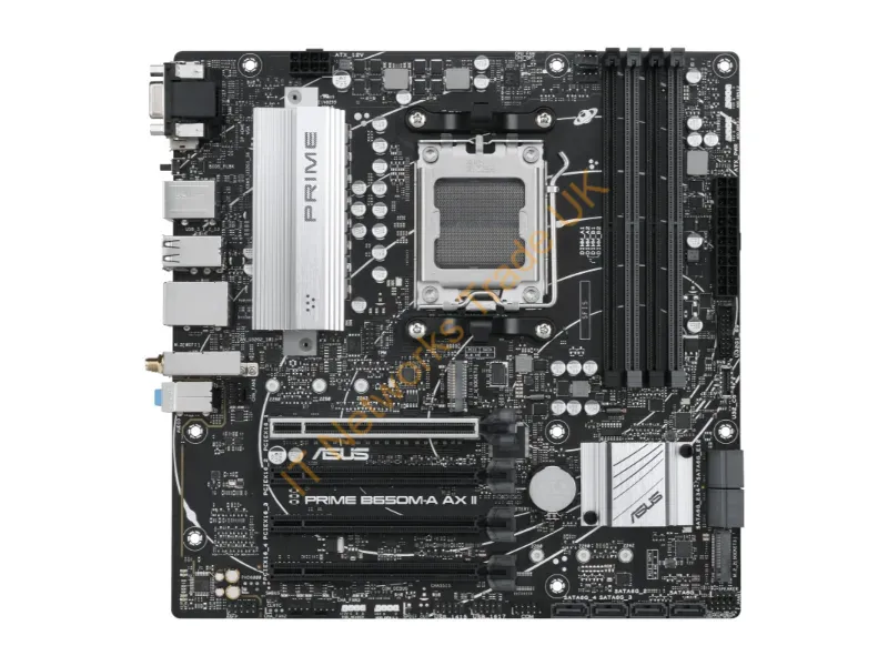 PRIMEB650M-AAXII - Asus Prime B650M-A Ax Ii Motherboard Amd B650 Socket Am5 Micro Atx