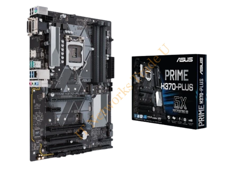 ASUS PRIME H370-PLUS IntelH370 LGA 1151 (Socket H4) ATX