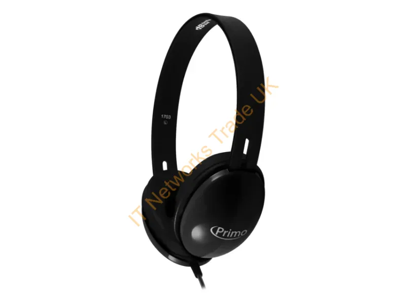 PRM100B-100 - Hamiltonbuhl Prm100B-100 Headphones/Headset Wired Head-Band Education Black