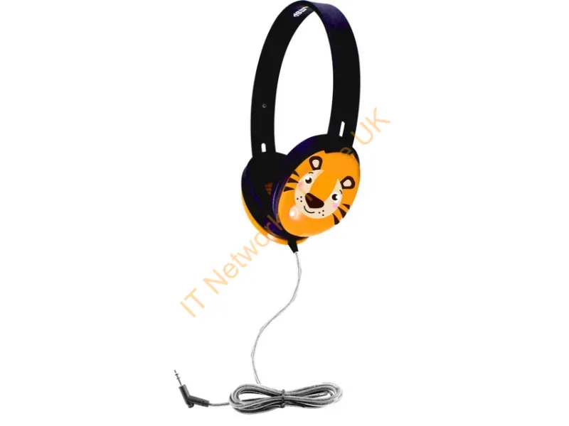 PRM100T-100 - Hamiltonbuhl Prm100T-100 Headphones/Headset Wired Head-Band Education Black, Orange