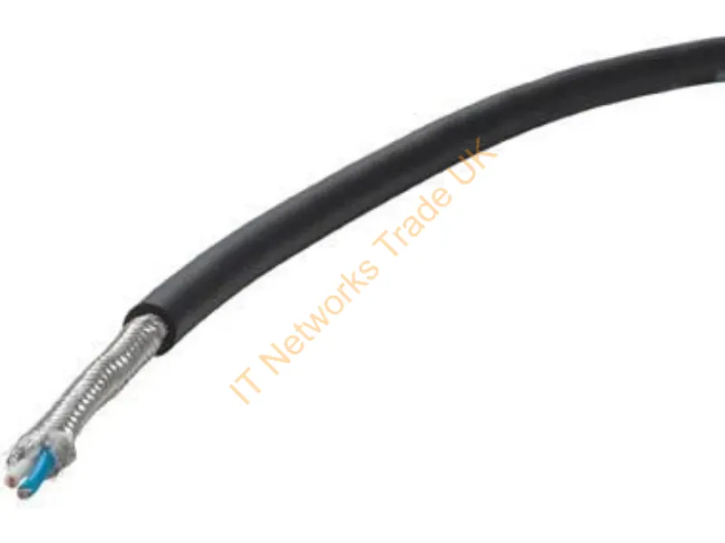 PROAUD2100 - Vivolink PROAUD2100 power cable Black 100 m