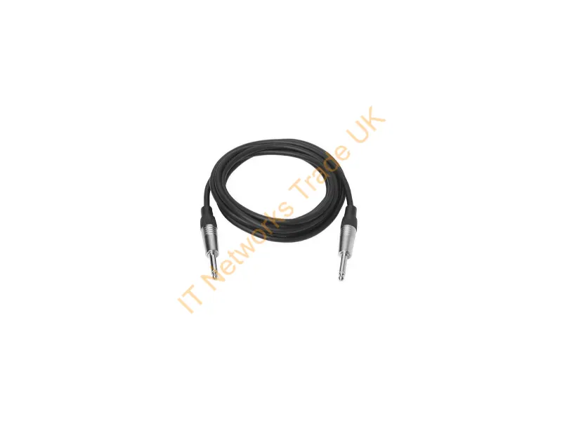 VivoLink PROAUDJACK10 10m 6.35mm 6.35mm Black audio cable