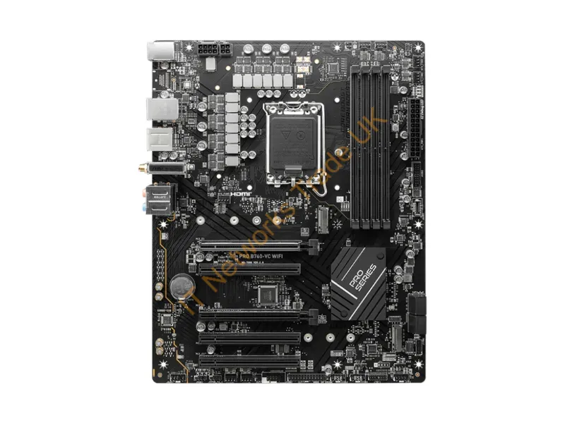 PROB760VCWIFIWT - Msi Pro B760-Vc Wifi Motherboard Intel B760 Lga 1700 Micro Atx