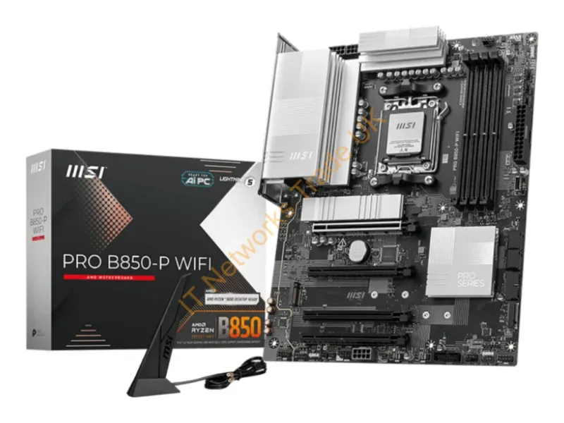 PROB850PWIFI - Msi Pro B850-P Wifi Motherboard Amd B850 Socket Am5 Atx