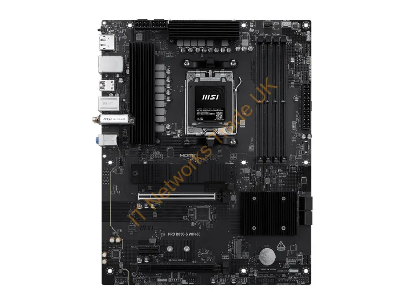 PROB850SWIFI6E - Msi Pro B850-S Wifi6E Motherboard Amd B850 Socket Am5 Atx