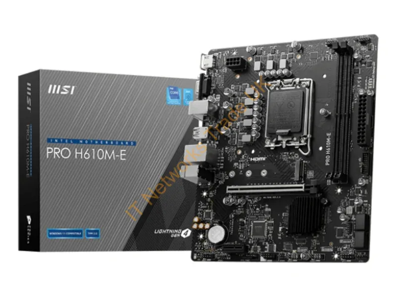 PROH610M-E - MSI 1700 PRO H610M-E M-ATX