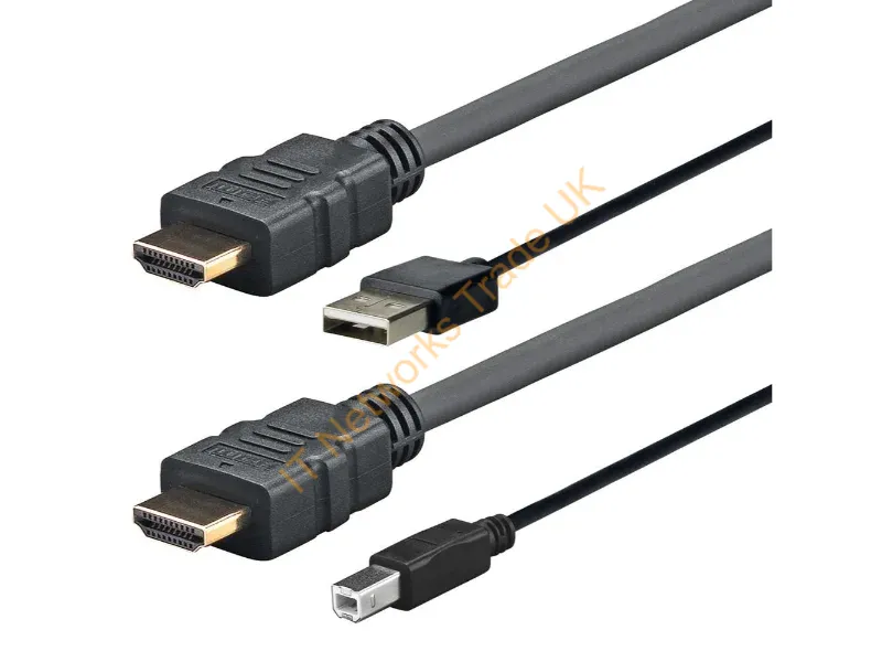 PROHDMIUSBAB3AMP - Vivolink PRO HDMI W/USB 2.0 A/B (AMP)