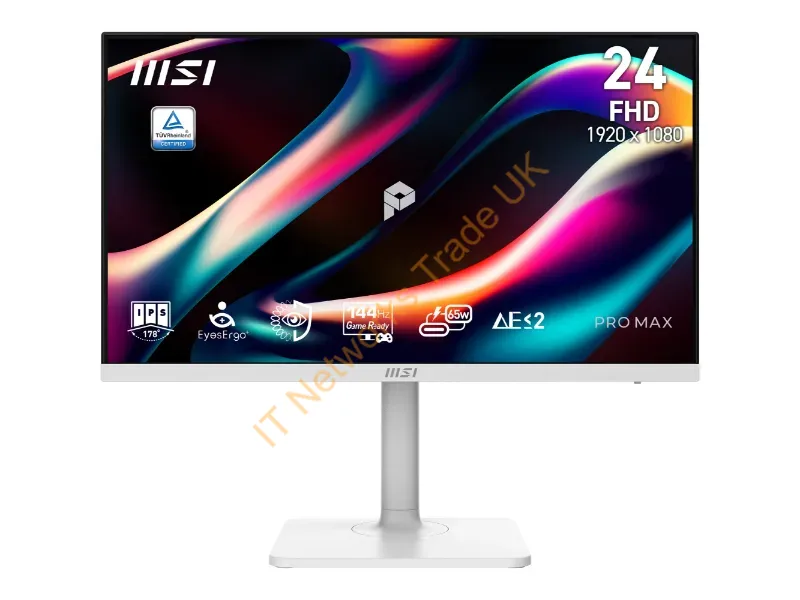 PROMAX241PHWE14 - MSI PRO MAX 241PHW E14 24 IPS Full HD 144Hz USB-C Height Ad
