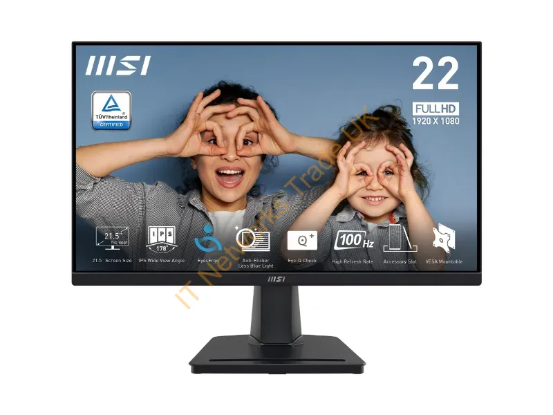 PROMP225 - Msi Pro Mp225 Computer Monitor 21.5" 1920 X 1080 Pixels Full Hd Led Black