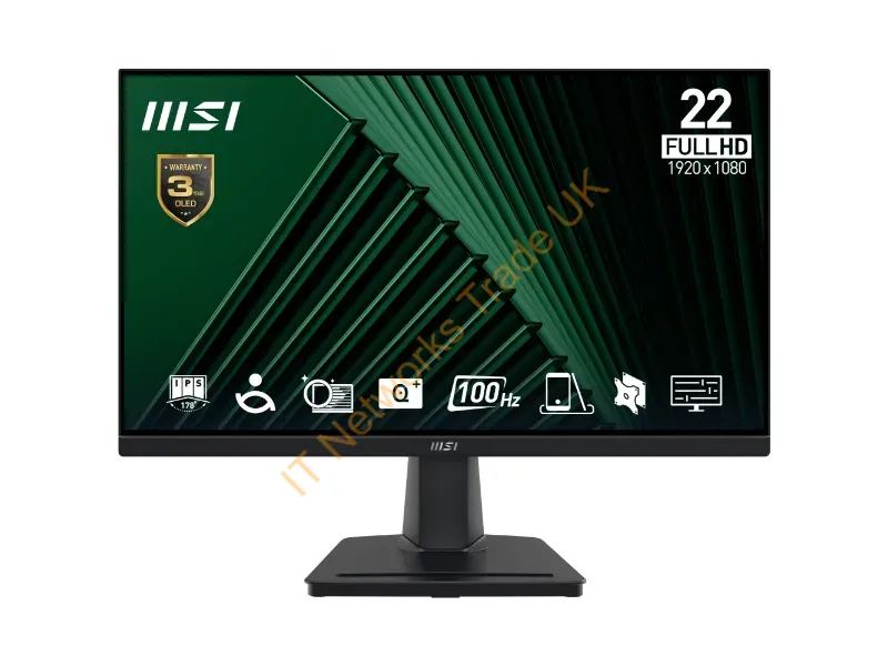 PROMP225V - Msi Pro Mp225V Computer Monitor 21.45" 1920 X 1080 Pixels Full Hd Lcd Black