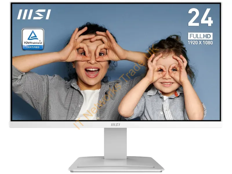 PROMP2412W - Msi Pro Mp2412W Computer Monitor 23.8" 1920 X 1080 Pixels Full Hd Lcd White