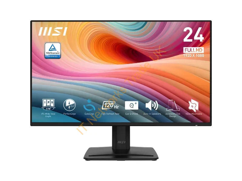PROMP242AE2 - Msi Pro Mp242A E2 Computer Monitor 23.8" 1920 X 1080 Pixels Full Hd Black