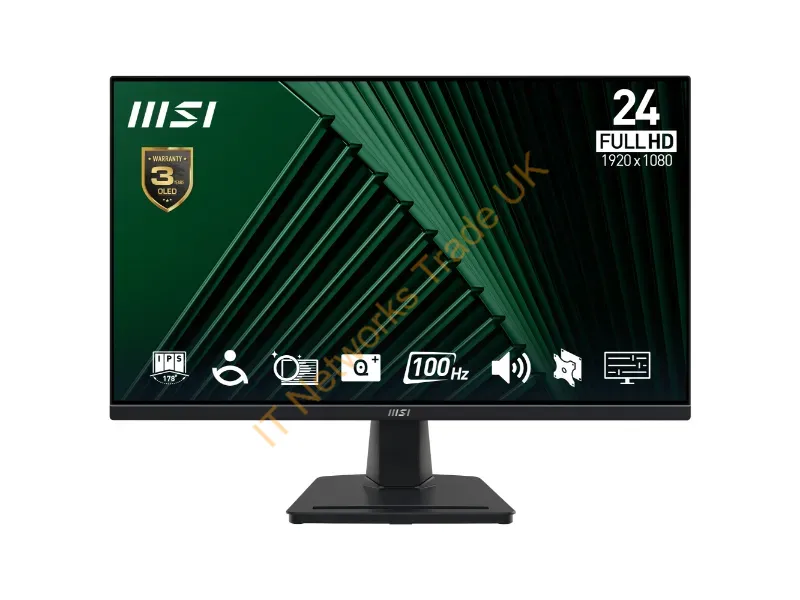 PROMP245G - Msi Pro Mp245G Computer Monitor 23.8" 1920 X 1080 Pixels Full Hd Lcd Black