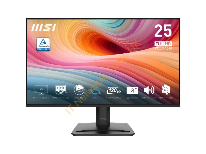 PROMP251E2 - Msi Pro Mp251 E2 Computer Monitor 24.5" 1920 X 1080 Pixels Full Hd Led Black