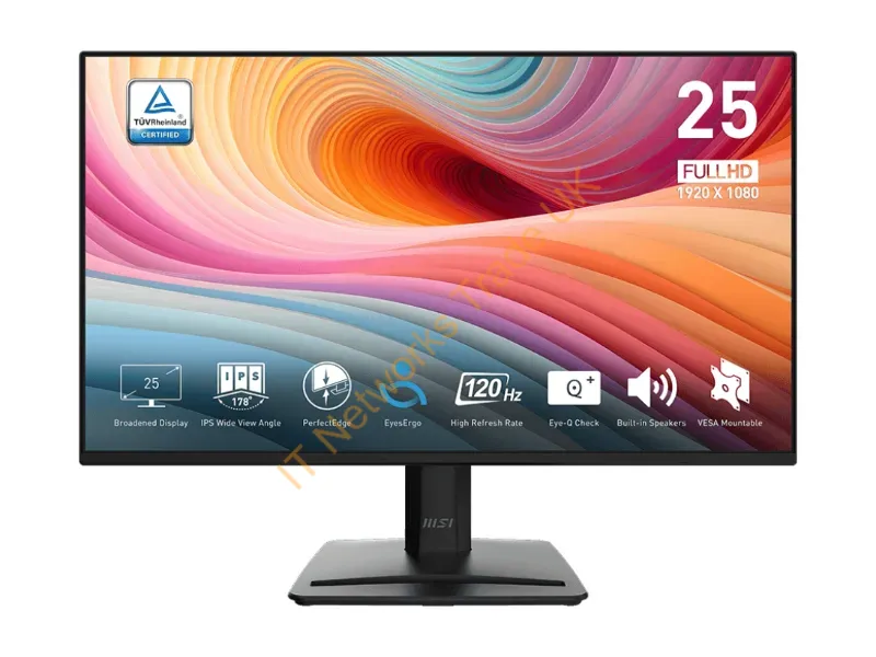 PROMP252E2 - Msi Pro Mp252 E2 Computer Monitor 24.5" 1920 X 1080 Pixels Full Hd Led Black