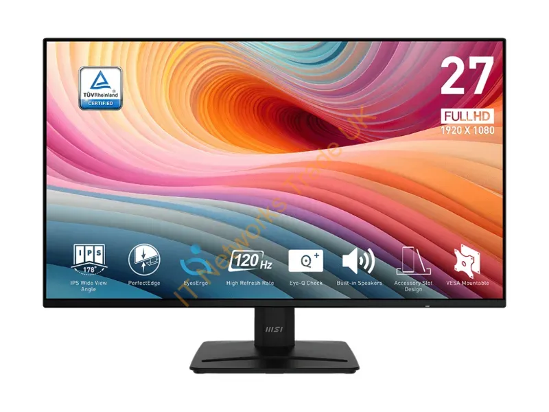 PROMP271AE2 - Msi Pro Mp271A E2 Computer Monitor 27" 1920 X 1080 Pixels Full Hd Lcd Black