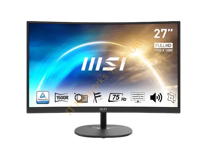 PROMP271CA - Msi Pro Mp271Ca Computer Monitor 27" 1920 X 1080 Pixels Full Hd Led Black