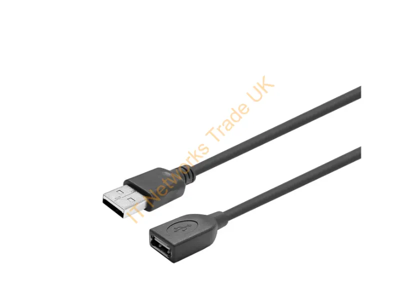 PROUSBAAF20 - Vivolink PROUSBAAF20 USB cable USB 2.0 20 m USB A Black