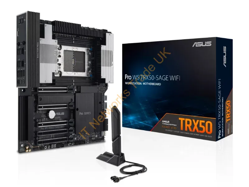 PROWSTRX50-SAGEWIFI - Asus Pro Ws Trx50-Sage Wifi Amd Trx50 Socket Str5 Ssi Ceb