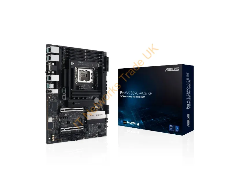 PROWSZ890-ACESE - Asus Pro Ws Z890-Ace Se Intel Z890 Lga 1851 (Socket V1) Atx