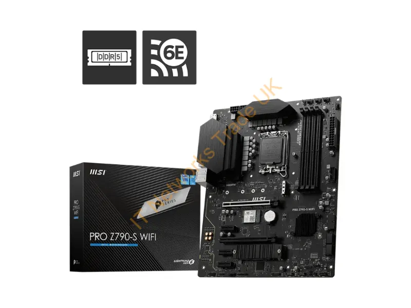 PROZ790SWIFI - Msi Pro Z790-S Wifi Motherboard Intel Z790 Lga 1700 Atx
