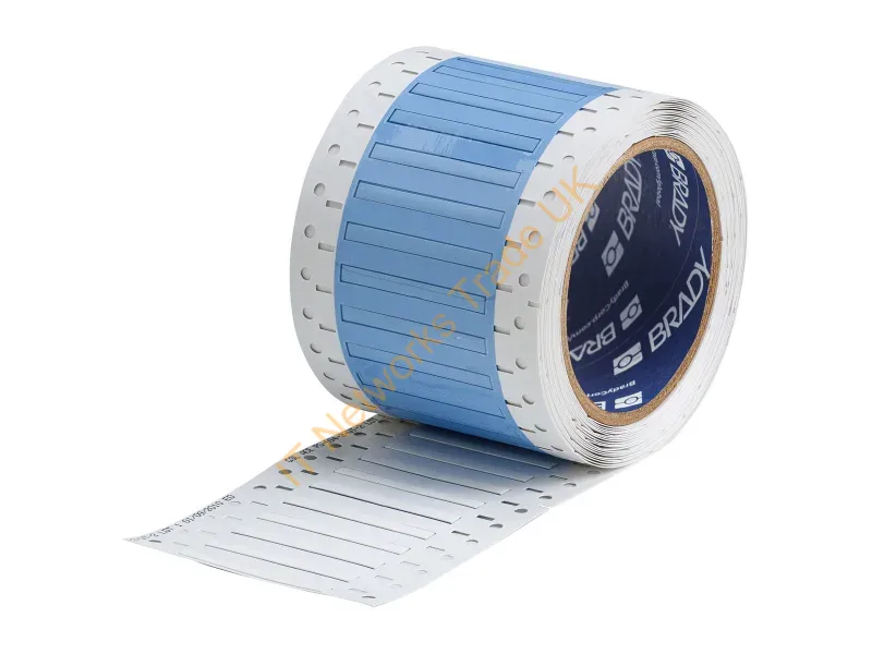 PS-125-2-WT - Brady People Id Ps-125-2-Wt Cable Marker Blue Polyolefin