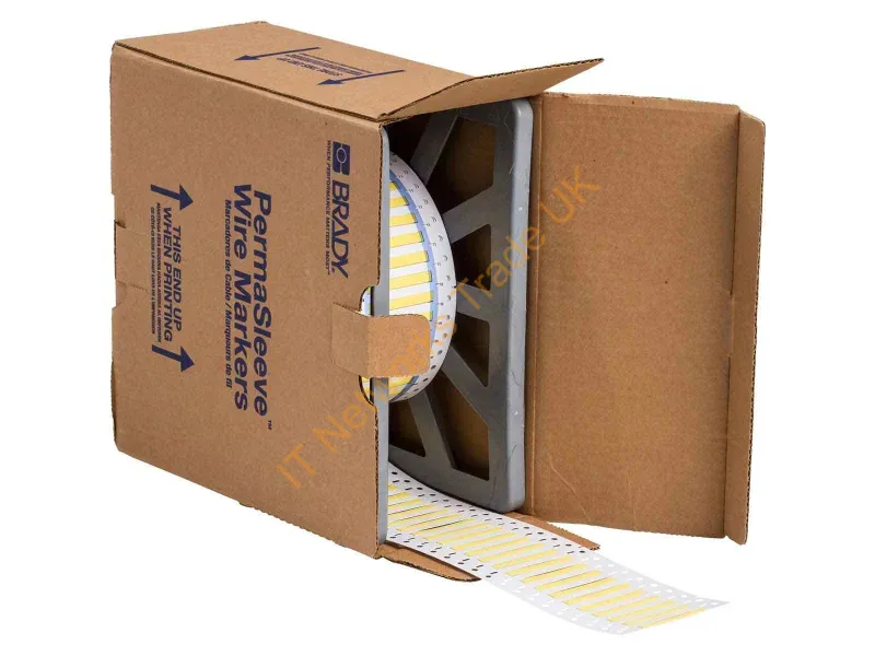 PS-125-2-YL - Brady People Id Ps-125-2-Yl Cable Marker Yellow