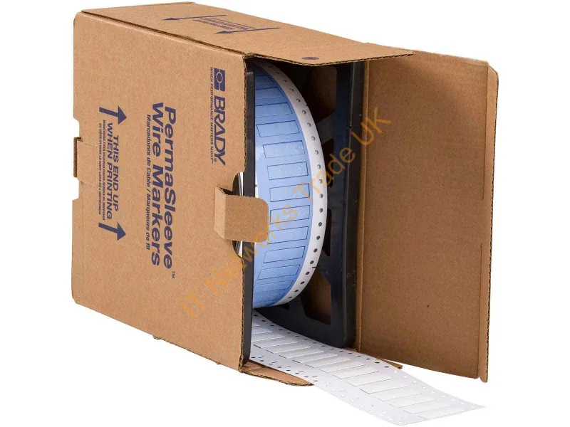 PS-250-150-WT - Brady People Id Ps-250-150-Wt Cable Marker White Polyolefin