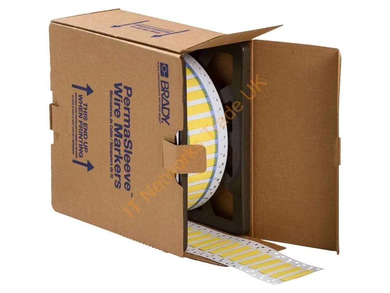 PS-250-2-YL - Brady People Id Ps-250-2-Yl Cable Marker Yellow Polyolefin