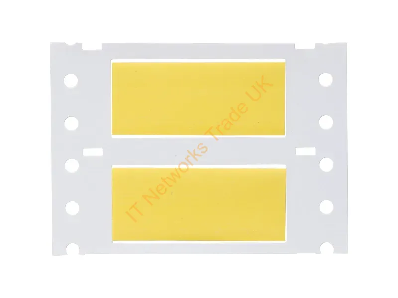PS-500-2-YL-S - Brady People Id Ps-500-2-Yl-S Cable Marker Yellow Polyolefin
