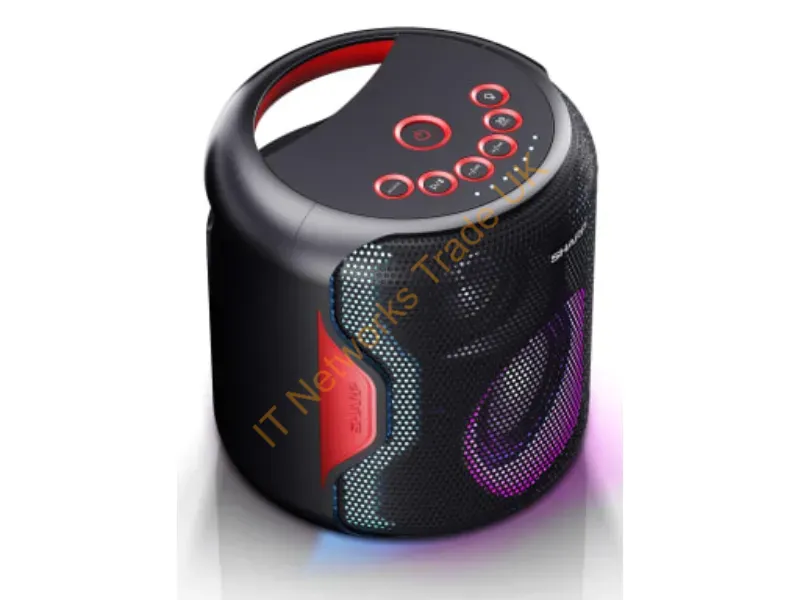 PS-921 - Sharp PS-921 portable/party speaker 2.1 portable speaker system Black