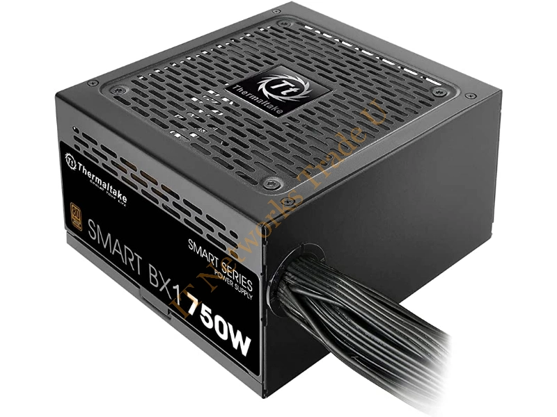 PS-SPD-0750NNFABU-1 Thermaltake -PS-SPD-0750NNFABU-1 80 PLUS Bronze certified non-modular PSU with Hydraulic Bearing fan. Power Supply