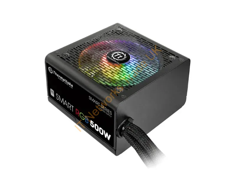 PS-SPR-0500NHSAWE-1 - Thermaltake Smart RGB power supply unit 500 W 20+4 pin ATX ATX Black
