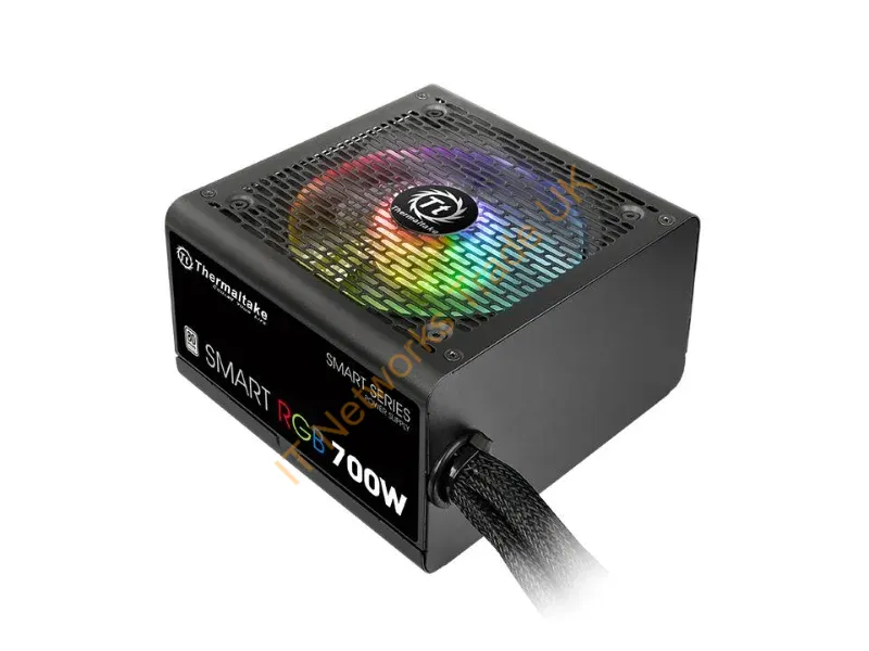 PS-SPR-0700NHSAWE-1 - Thermaltake Smart RGB power supply unit 700 W 20+4 pin ATX ATX Black