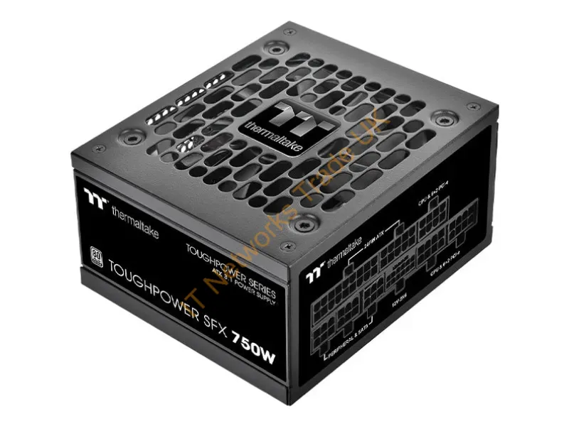 PS-STP-0750FNFAPU-1 - Thermaltake Toughpower Sfx Platinum 750W Power Supply Unit 24-Pin Atx Cfx Black