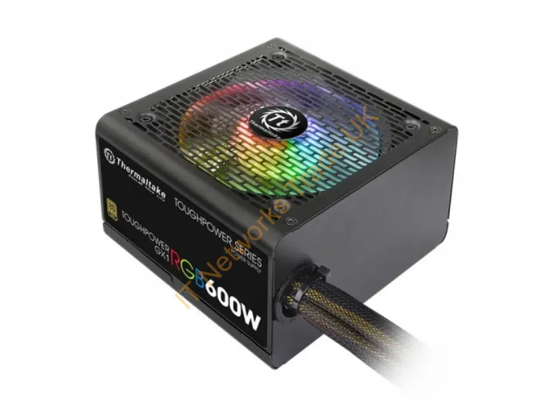 PS-TPD-0600NHFAGU-1 - Thermaltake Toughpower Gx1 Rgb Power Supply Unit 600 W 24-Pin Atx Atx Black