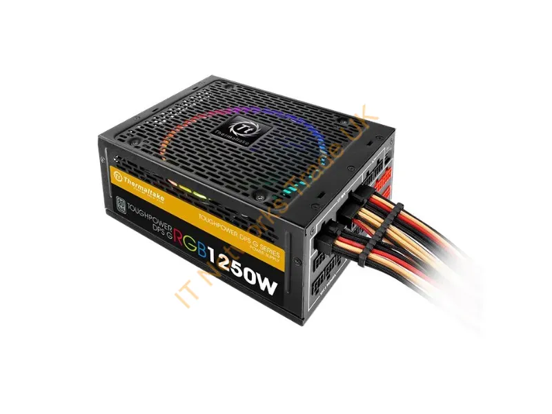PS-TPG-1250DPCTUS-T - Thermaltake Toughpower Dps G Rgb Power Supply Unit 1250 W 24-Pin Atx Atx Black